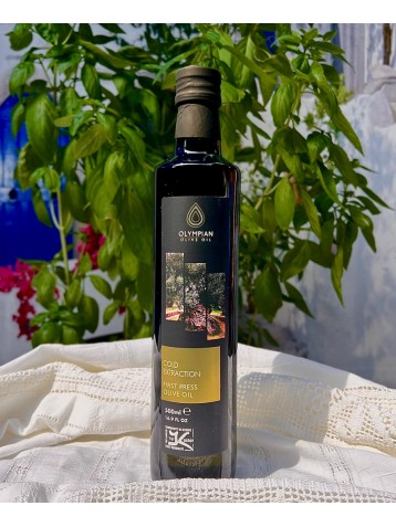 Cold Press Kosher Extra Virgin Olive Oil from Olympia, Greece ...